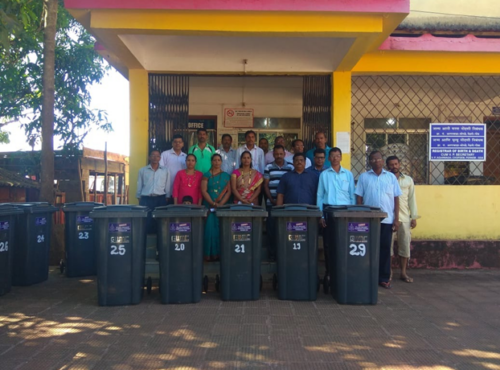 Distribution of Dustbins 1