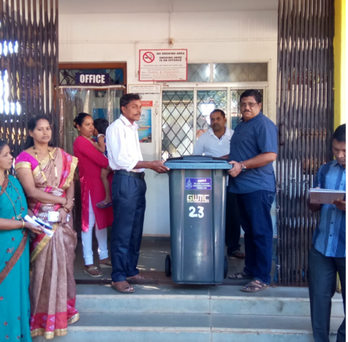 Distribution of Dustbins 3