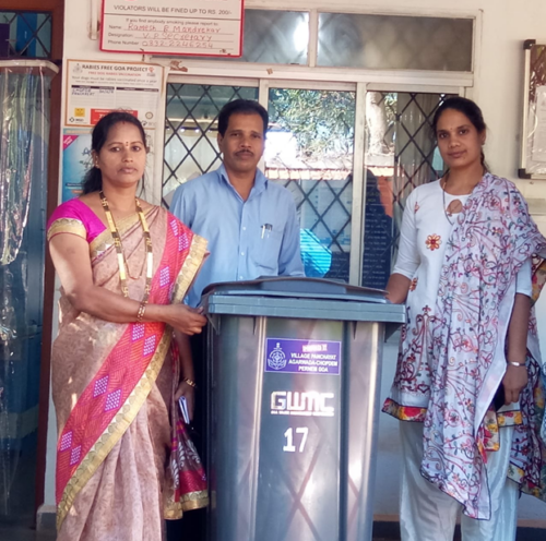 Distribution of Dustbins 6