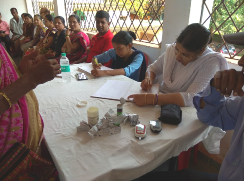 Medical Camp organized by V.P. in 2018 2